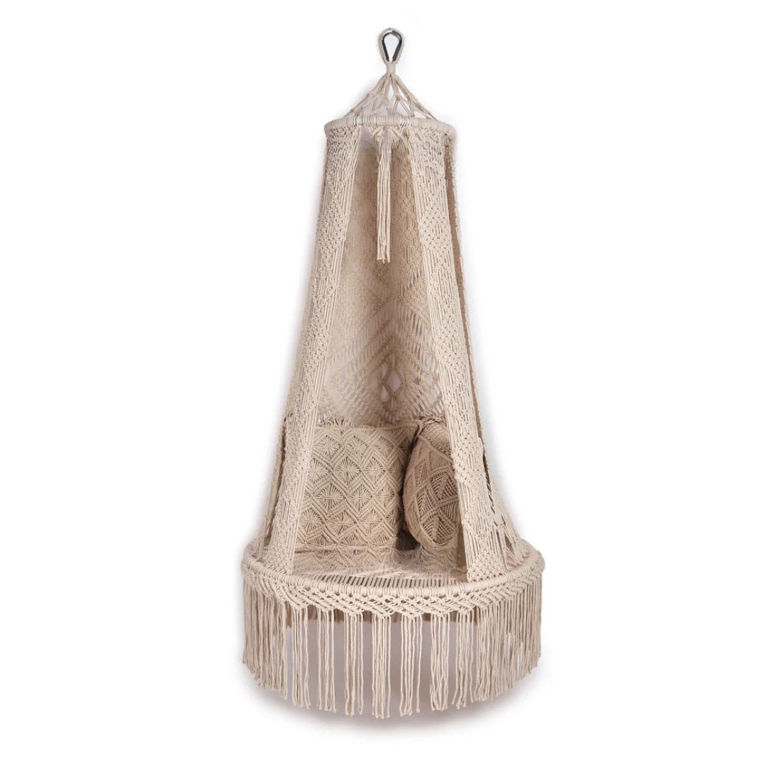 High Quality Macrame Hammock Swing For Garden & Balcony Made of 100 % Cotton Cord